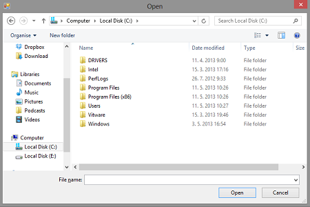 C# .NET OpenFileDialog - Windows Forms - Okenní aplikace v C# .NET