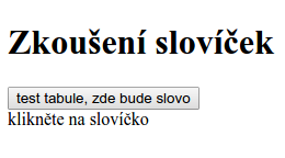 Test tabule v JavaScriptu - Zdrojákoviště JavaScript - OOP