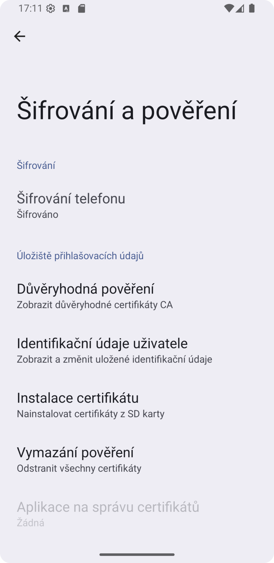 Šifrování - Kyberbezpečnost na mobilních zařízeních