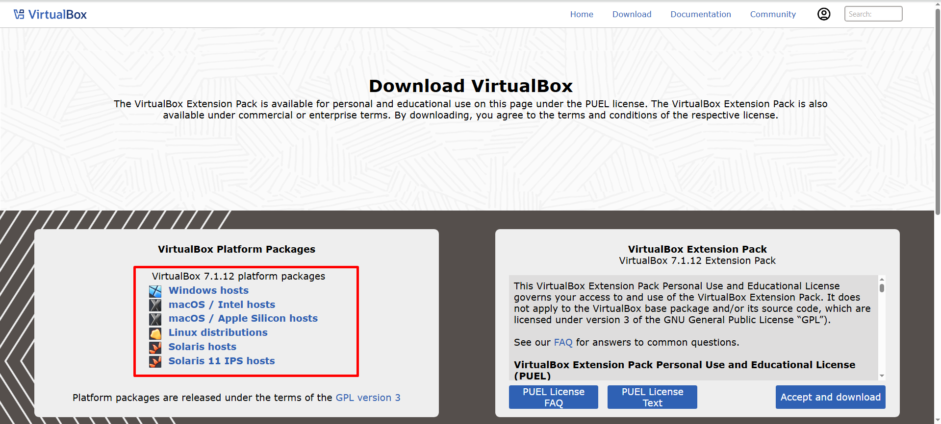 Virtualbox download - Správa serverů a služeb