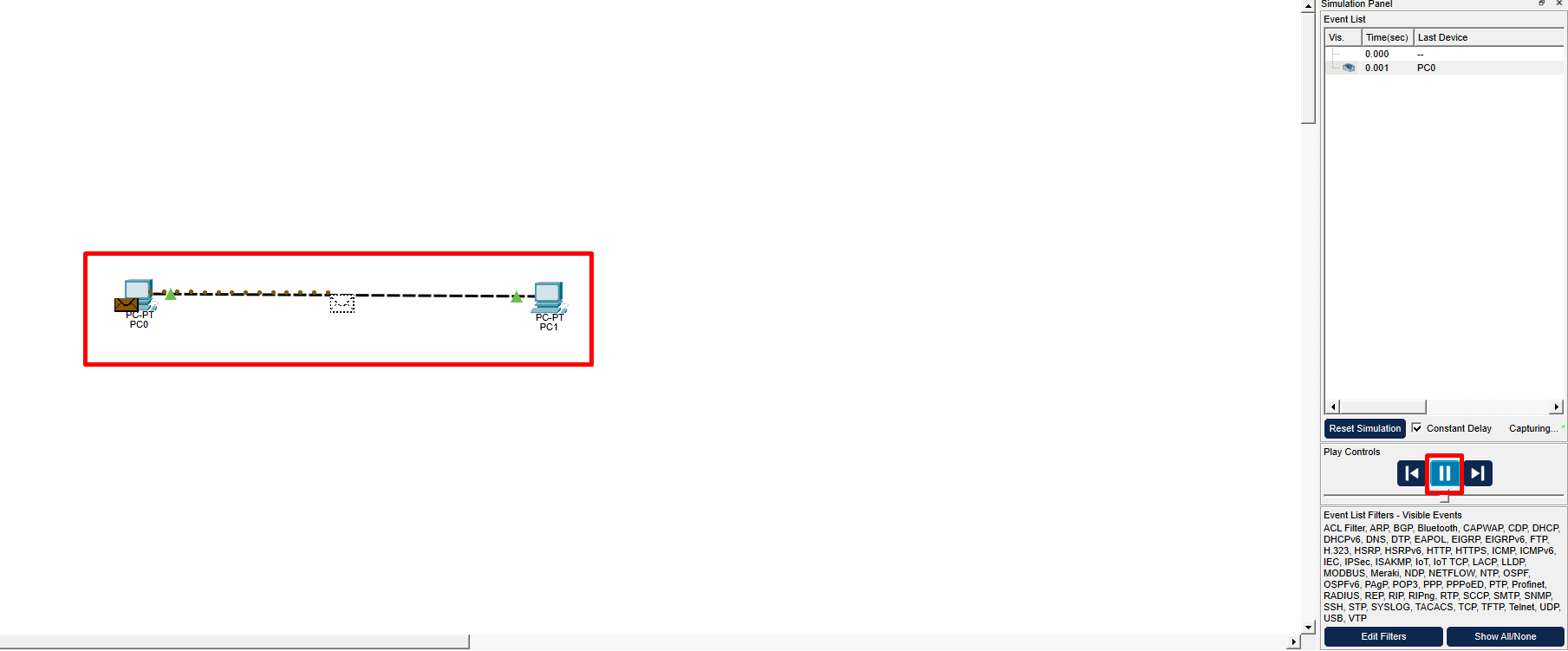 Cisco Simulation Mode - Provoz počítačových sítí