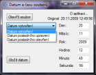 Datum a čas souboru