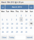 jQuery - DateTime picker