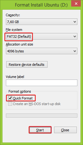 Formát USB flash disku - Základy Linuxu