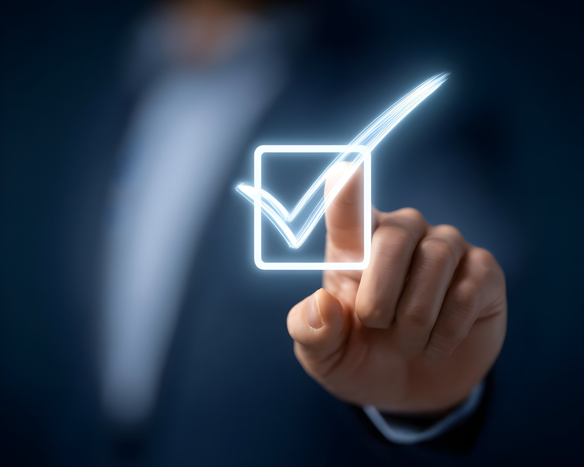 Ilustrační obrázek se zaškrtnutým checkboxem - GDPR kompletně a lidsky