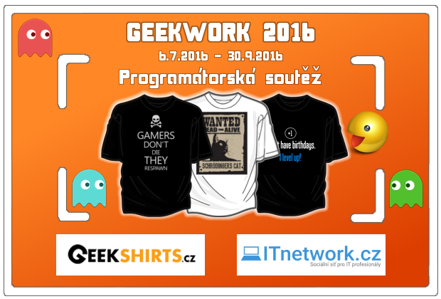 Programátorská soutěž GeekWork 2016 - Programátorské soutěže