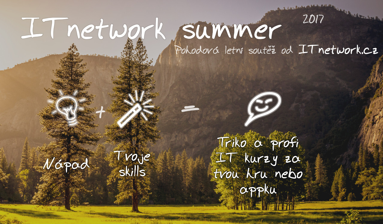 Programátorská letní soutěž ITnetwork summer 2017 - Programátorské soutěže