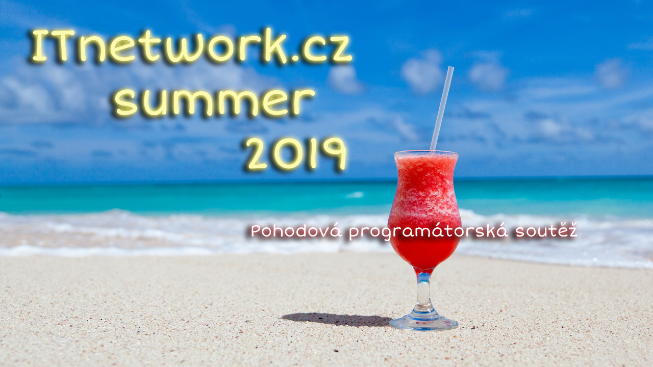 ITnetwork summer 2019 - Programátorské soutěže