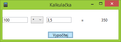 Kompletní kalkulačka v VB.NET WPF - Okenní aplikace ve VB.NET WPF