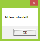 MessageBox v VB.NET - Okenní aplikace ve VB.NET WPF