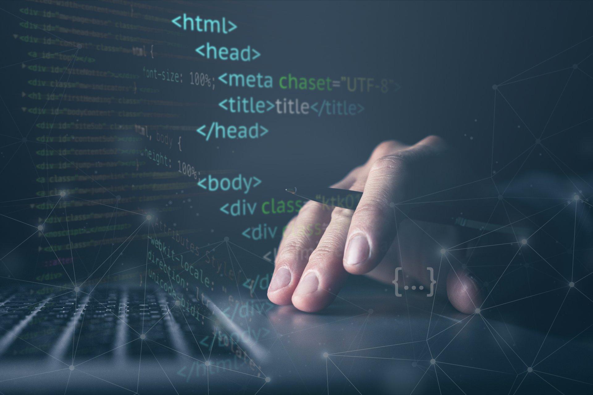 Ilustrační obrázek HTML struktury - SEO - Optimalizace webů pro vyhledávače