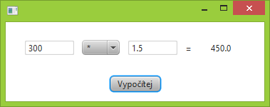 Kalkulačka v JavaFX - Online kurzy programování v Javě - Největší český e-learning