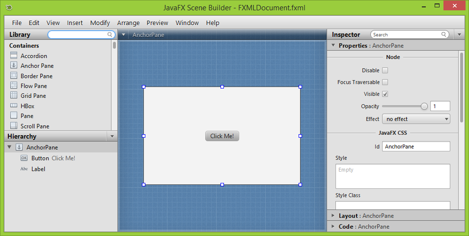 Как собрать проект javafx