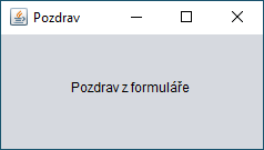 První okenní aplikace v Java Swing v NetBeans - Základy Java Swing