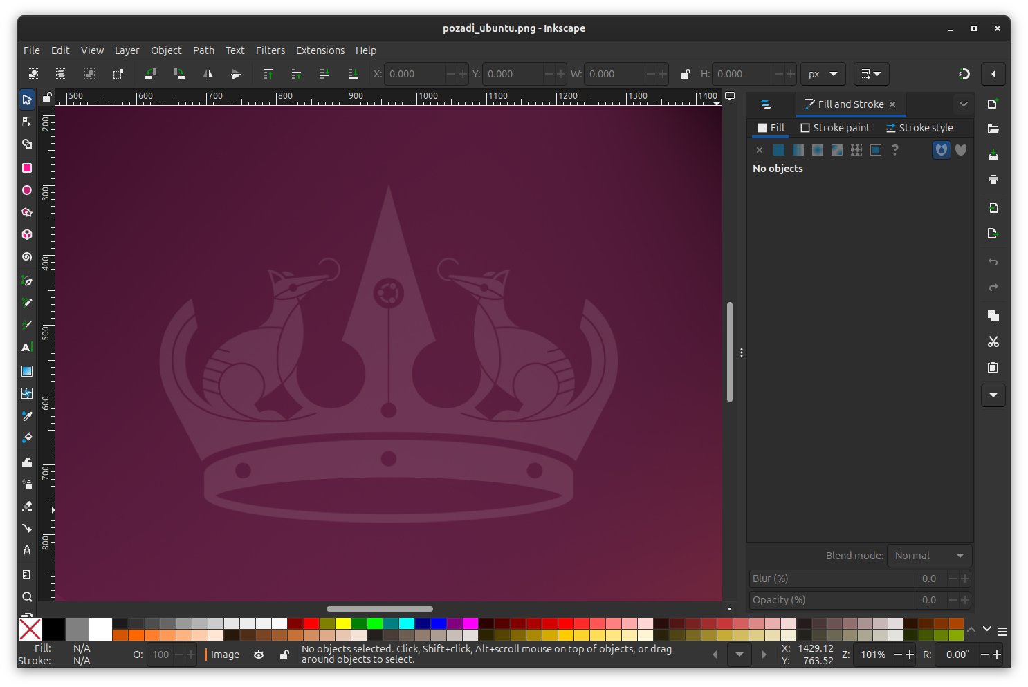 Vektorový editor grafiky InkScape v Ubuntu - Základy Linuxu