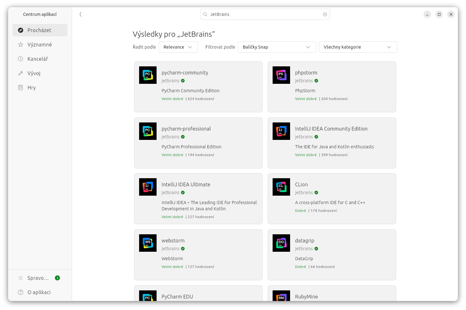 JetBrains IDE v Ubuntu - Základy Linuxu