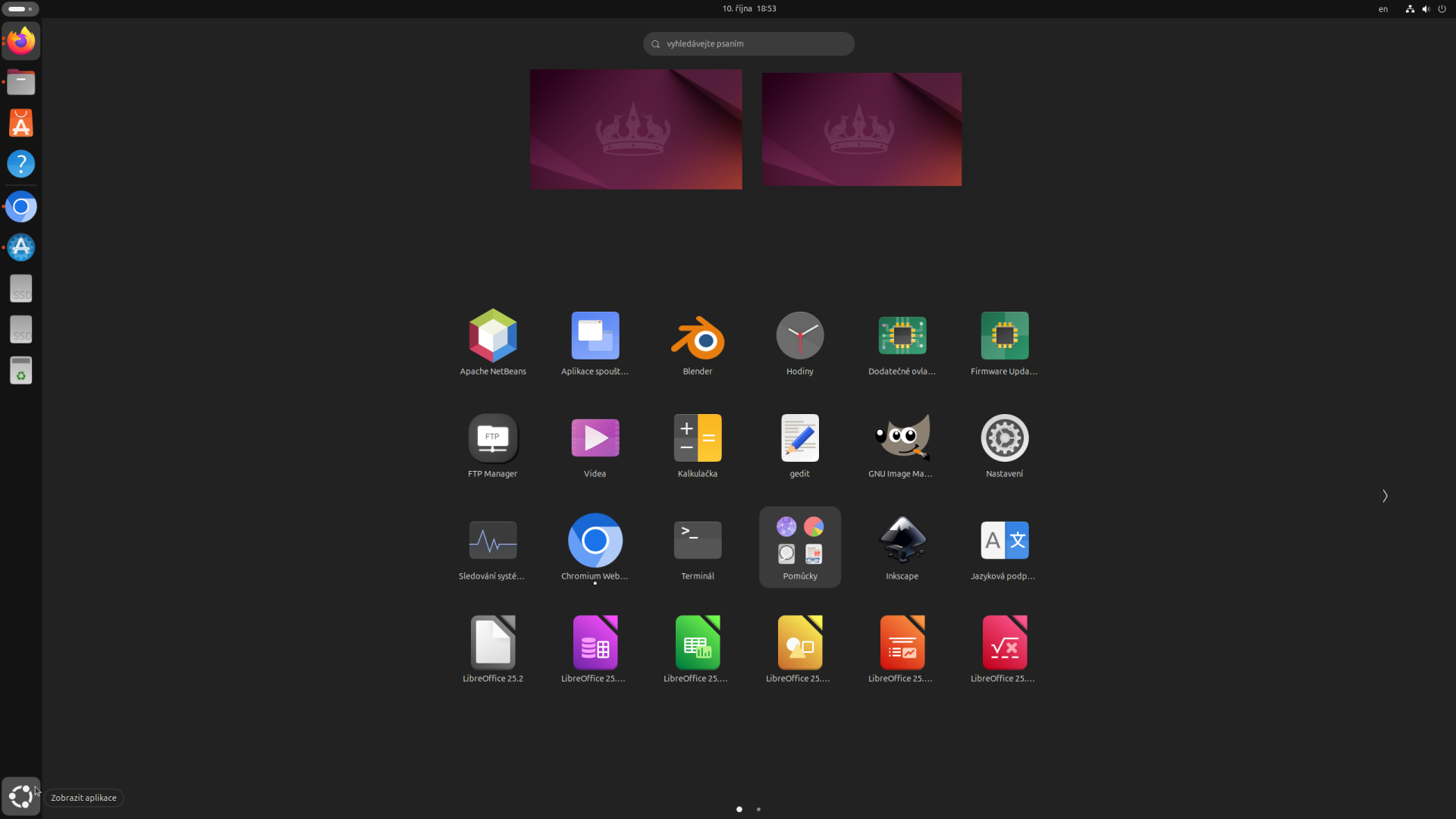 Prohledat počítač Ubuntu - Základy Linuxu