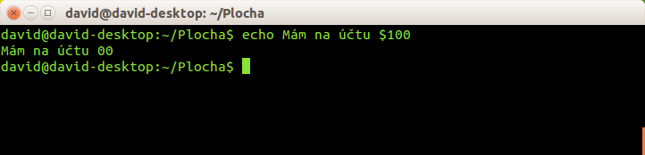 Znak dolaru v Bashi v Linuxu - Základy Linuxu