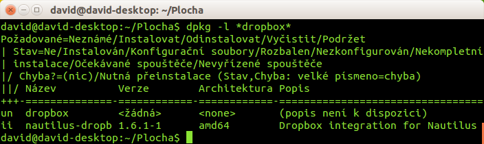 Příkaz dpkg k vyhledání balíčku - Základy Linuxu