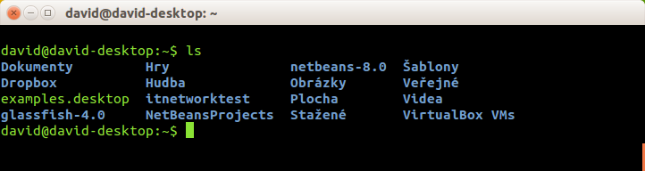 Výpis souborů a složek v terminálu Linuxu - Základy Linuxu
