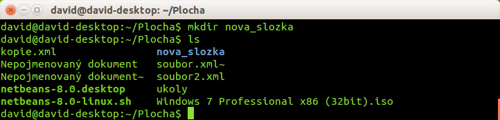 Vytvoření nové složky pomocí příkazu mkdir v Bash - Základy Linuxu