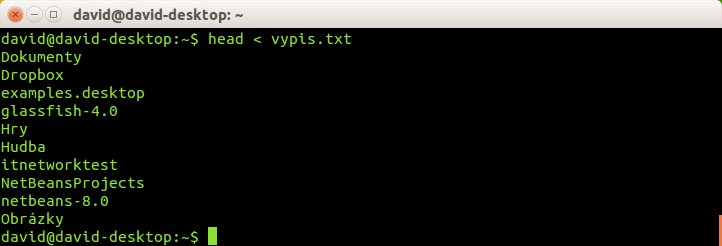 Přesměrování vstupu v Bash v Linuxu - Základy Linuxu