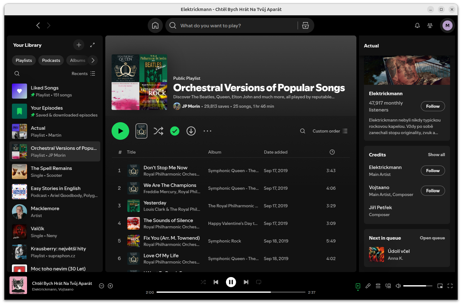 Spotify v Ubuntu - Základy Linuxu