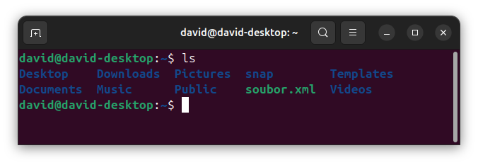 Výpis souborů a složek v terminálu Linuxu - Základy Linuxu