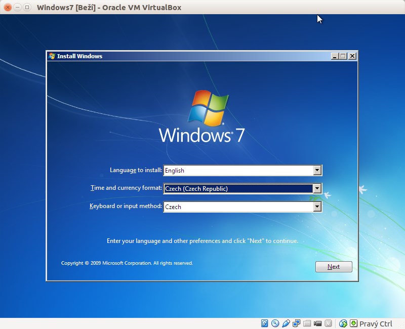 Instalace Windows do VirtualBox - Základy Linuxu