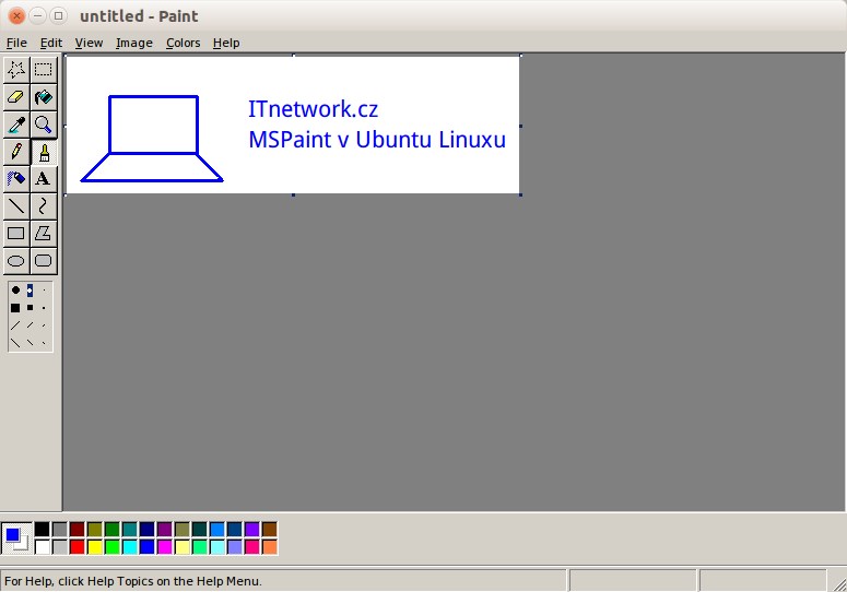 MSPaint v Linuxu přes Wine - Základy Linuxu