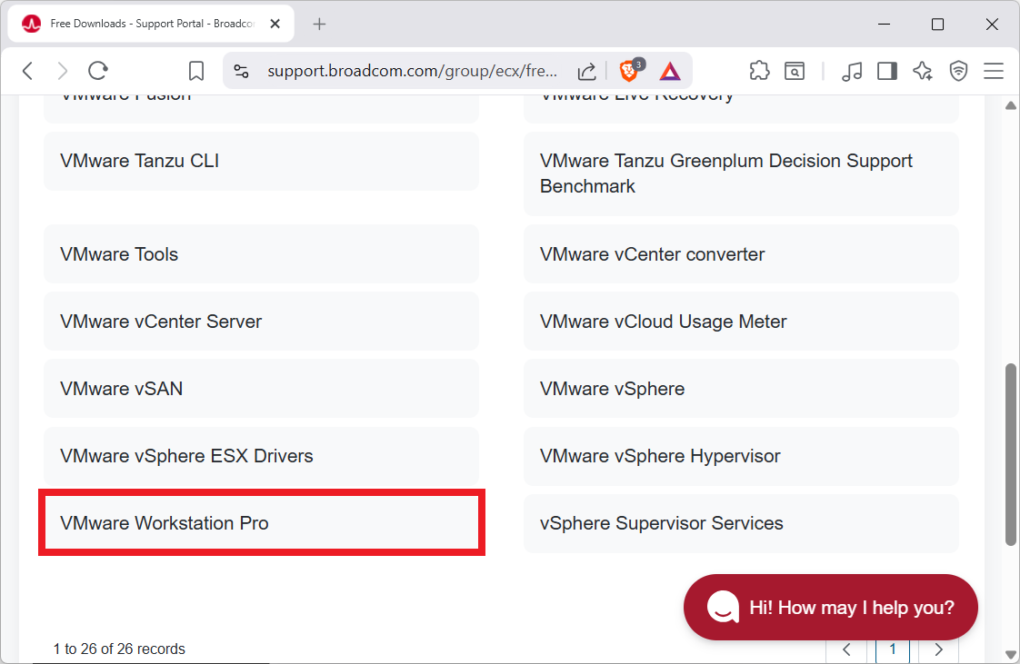 Stažení VMware Workstation - Základy Windows