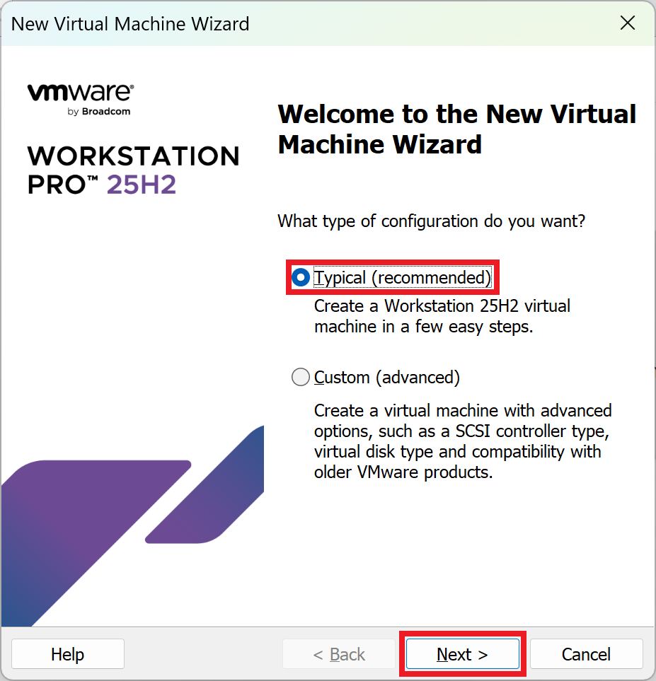 Výběr typického stroje - Základy Windows