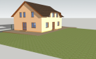 Dům v SketchUp