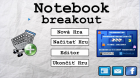 Hra Notebook Breakout - Programátorské soutěže