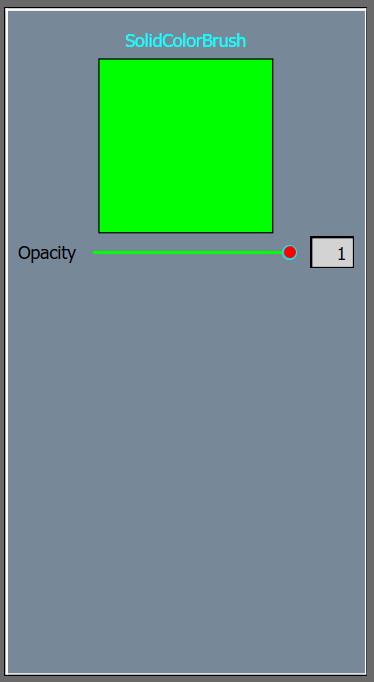 Štětec SolidColorBrush v C# .NET WPF - WPF - Okenní aplikace v C# .NET