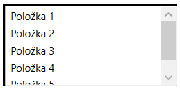 ListBox v C# .NET WPF - WPF - Okenní aplikace v C# .NET