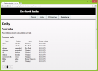 Evidence knih v PHP/MySQL s využitím MVC
