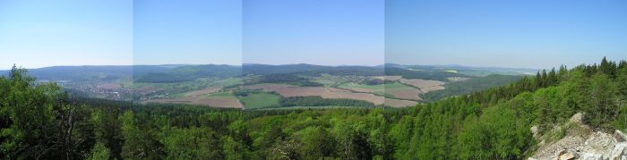 Špatný příklad panoramatické fotografie - Fotografování