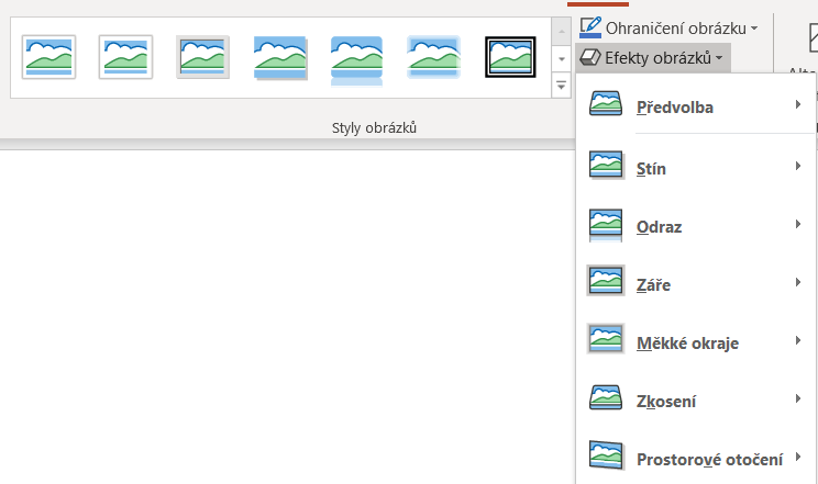 Styly a efekty obrázků v Microsoft PowerPoint - Základy Microsoft PowerPoint
