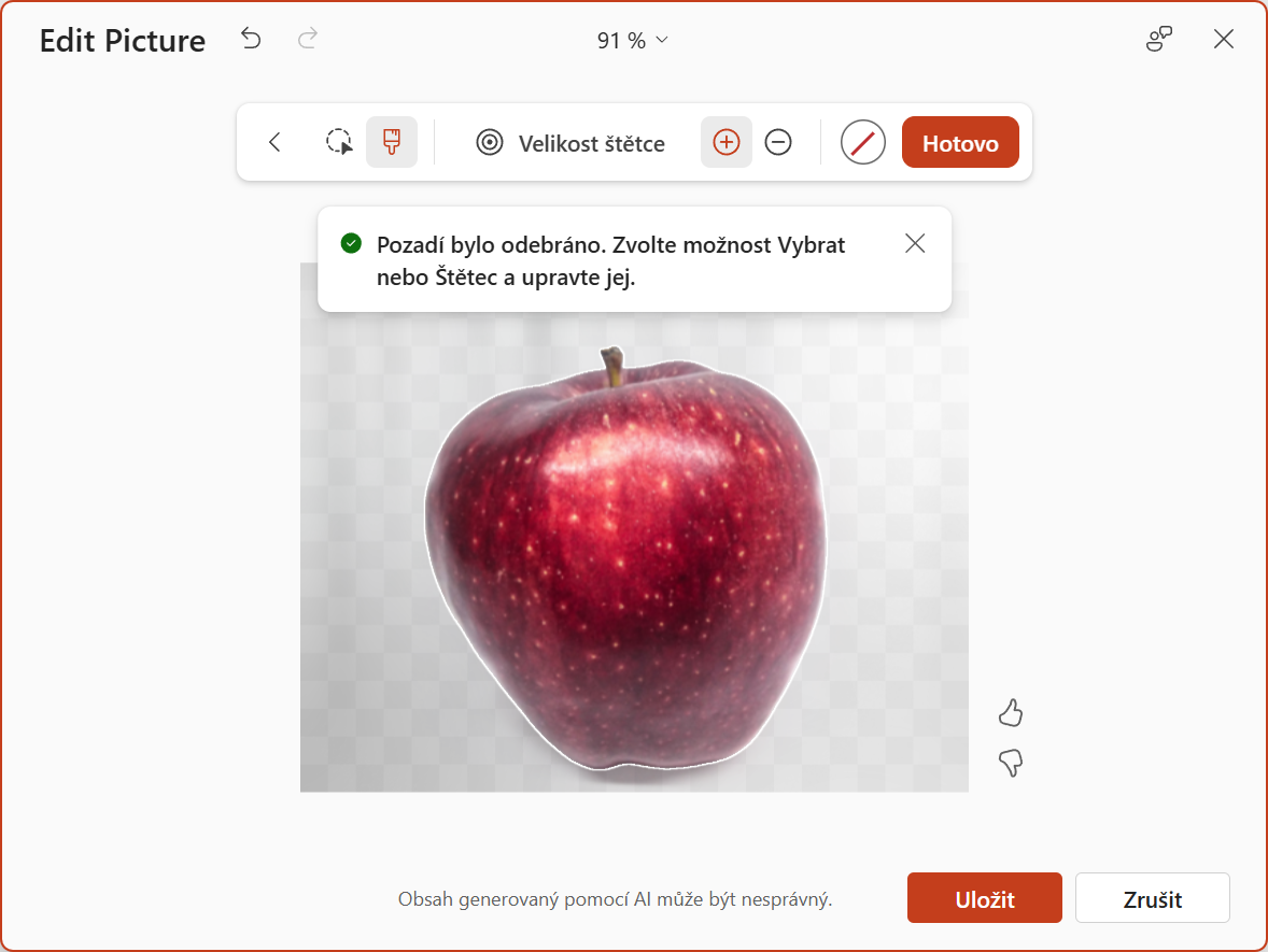 Odebrání pozadí obrázku v Microsoft PowerPointu - Základy Microsoft PowerPoint