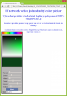 Objektový colorpicker v JavaScriptu