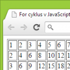 Cykly v JavaScriptu