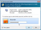 Kontrola uživatelských účtů ve Windows - pokračování
