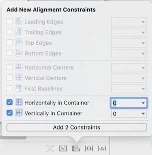 Centrování pomocí Autolayout a constraints v Xcode - iOS - Vyvíjíme mobilní aplikace ve Swift
