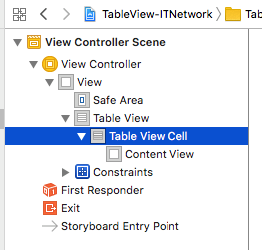 Výběr prototyp buňky v TableView - iOS - Vyvíjíme mobilní aplikace ve Swift