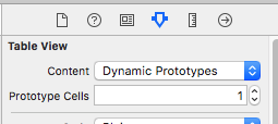 Nastavení Prototype Cells TableView v Xcode - iOS - Vyvíjíme mobilní aplikace ve Swift