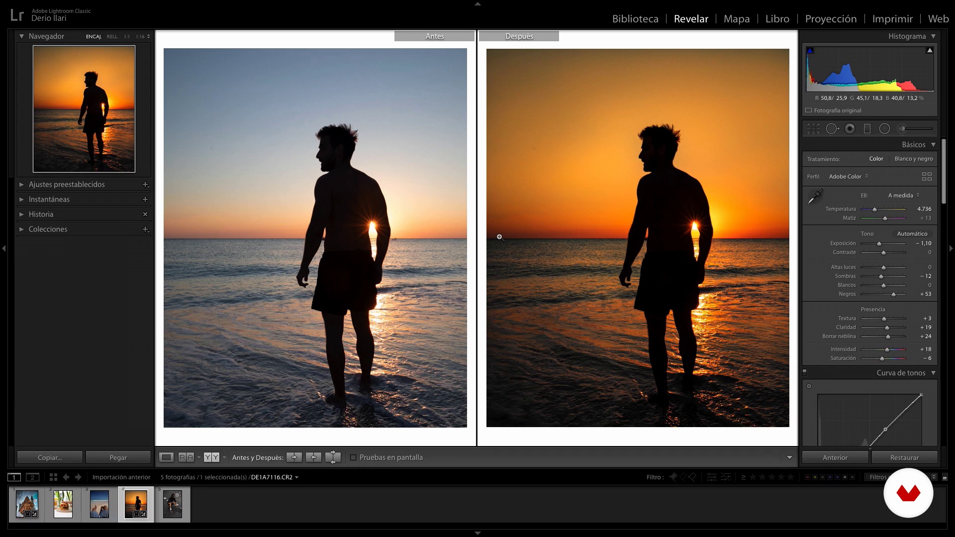 Adobe Lightroom - Proces postprodukce