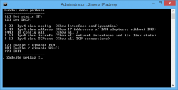 Batch - Změna IP, DHCP On/Off, Wifi On/Off