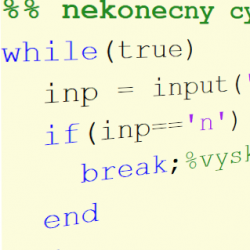 Cykly a maticový přístup v MATLAB