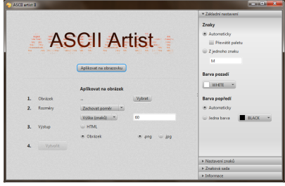 Java ASCII artist - Zdrojákoviště Java - JavaFX